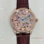 IWC Portuguese Skeleton F.A. Jones Watch Rose Gold Diamond-set